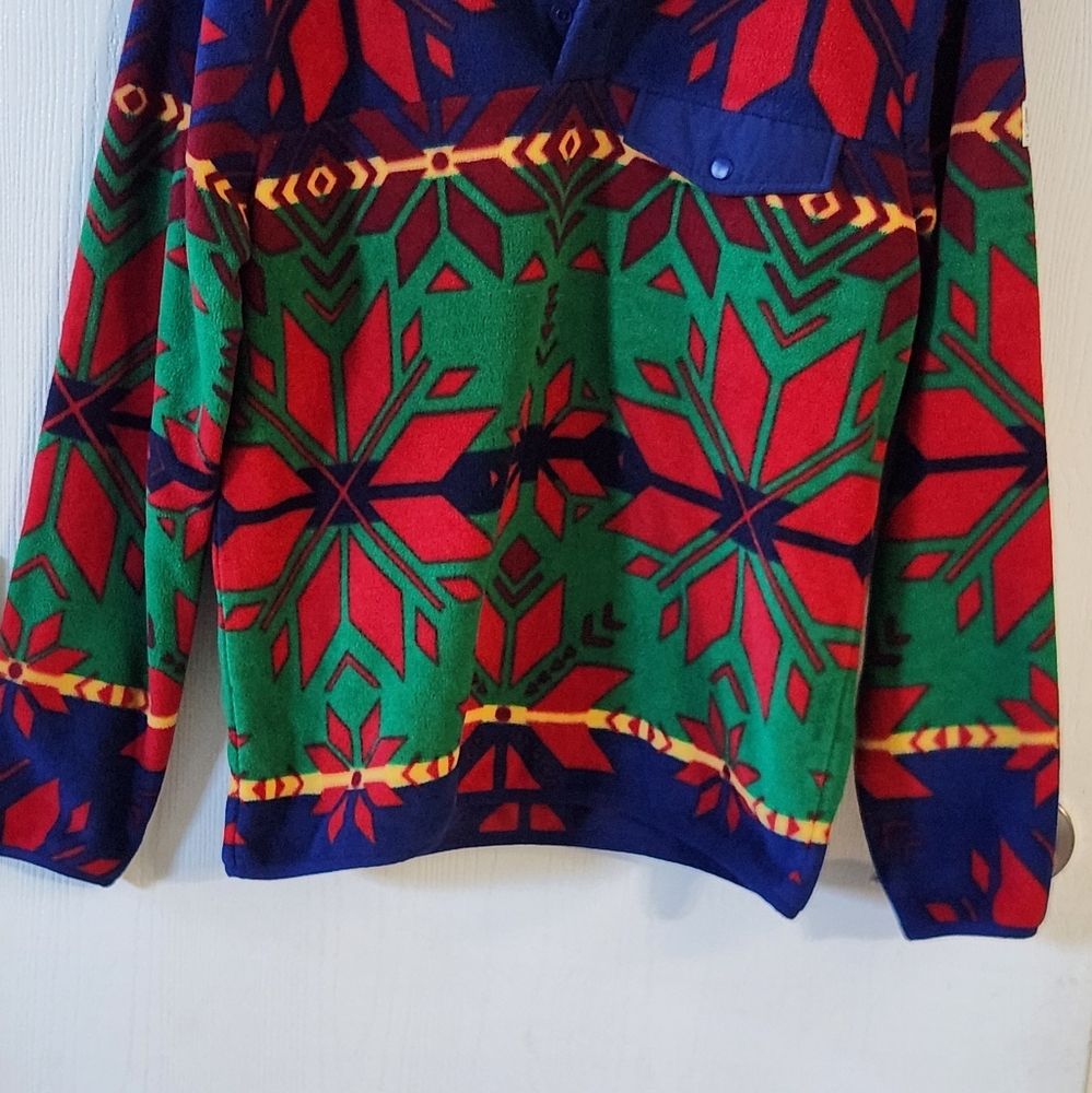 New!Polo Ralph Lauren Fair Isle Brushed Fleece Pullover - Picture 6 of 10